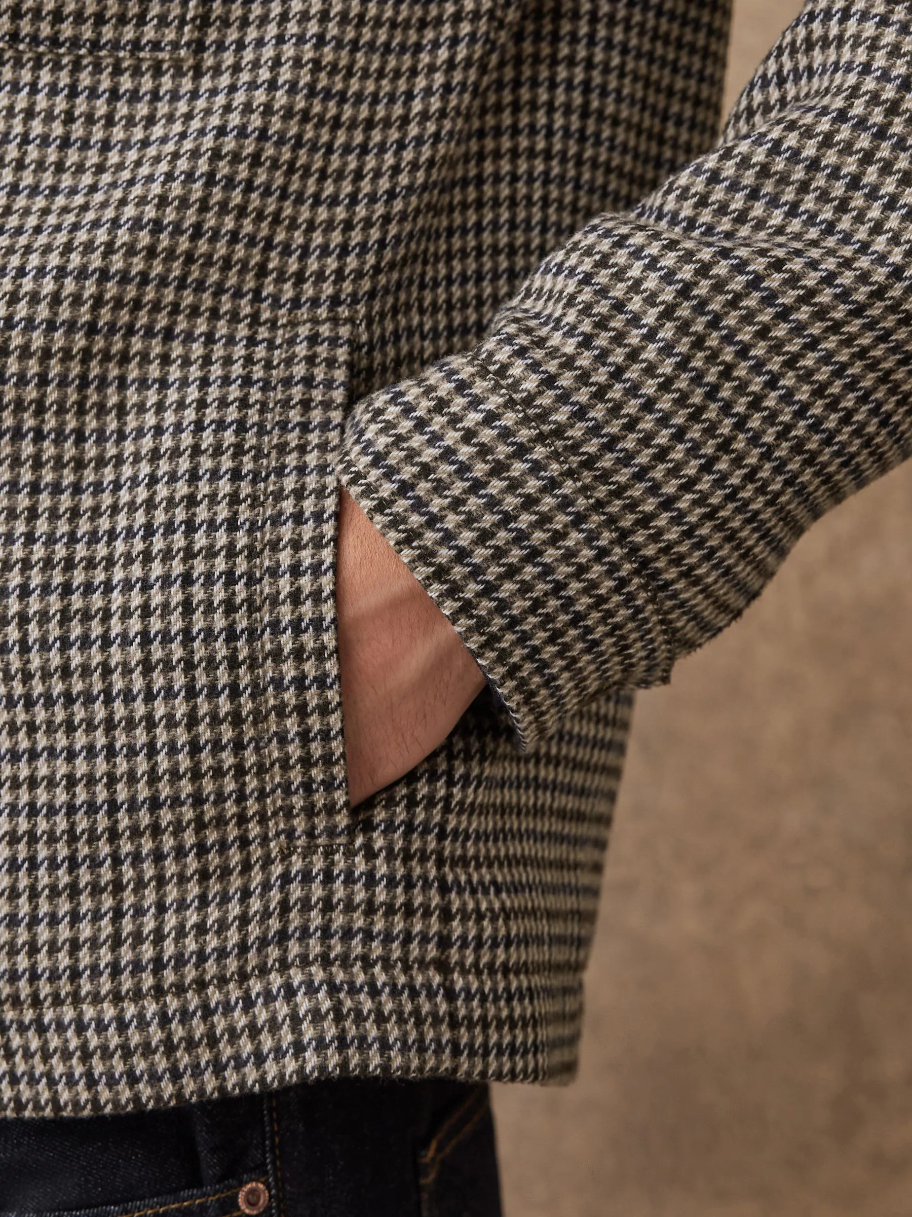 Grijs - Slimme Dogtooth Twin Pocket-jas