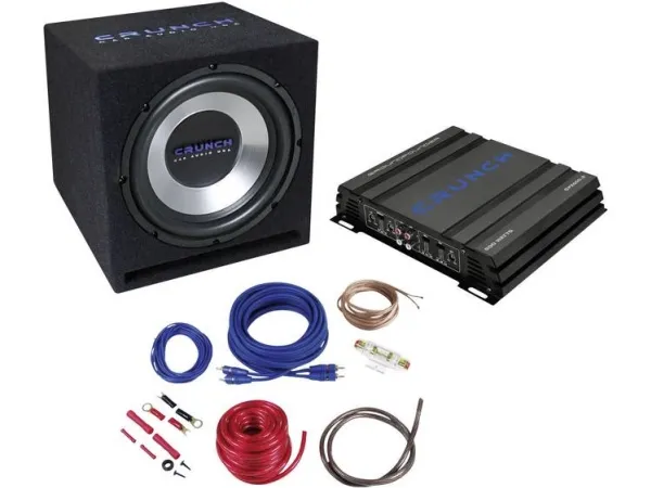 Crunch CBP1000, A/B, 4 kanaler, 500 W, 125 W, 70 W, 250 W