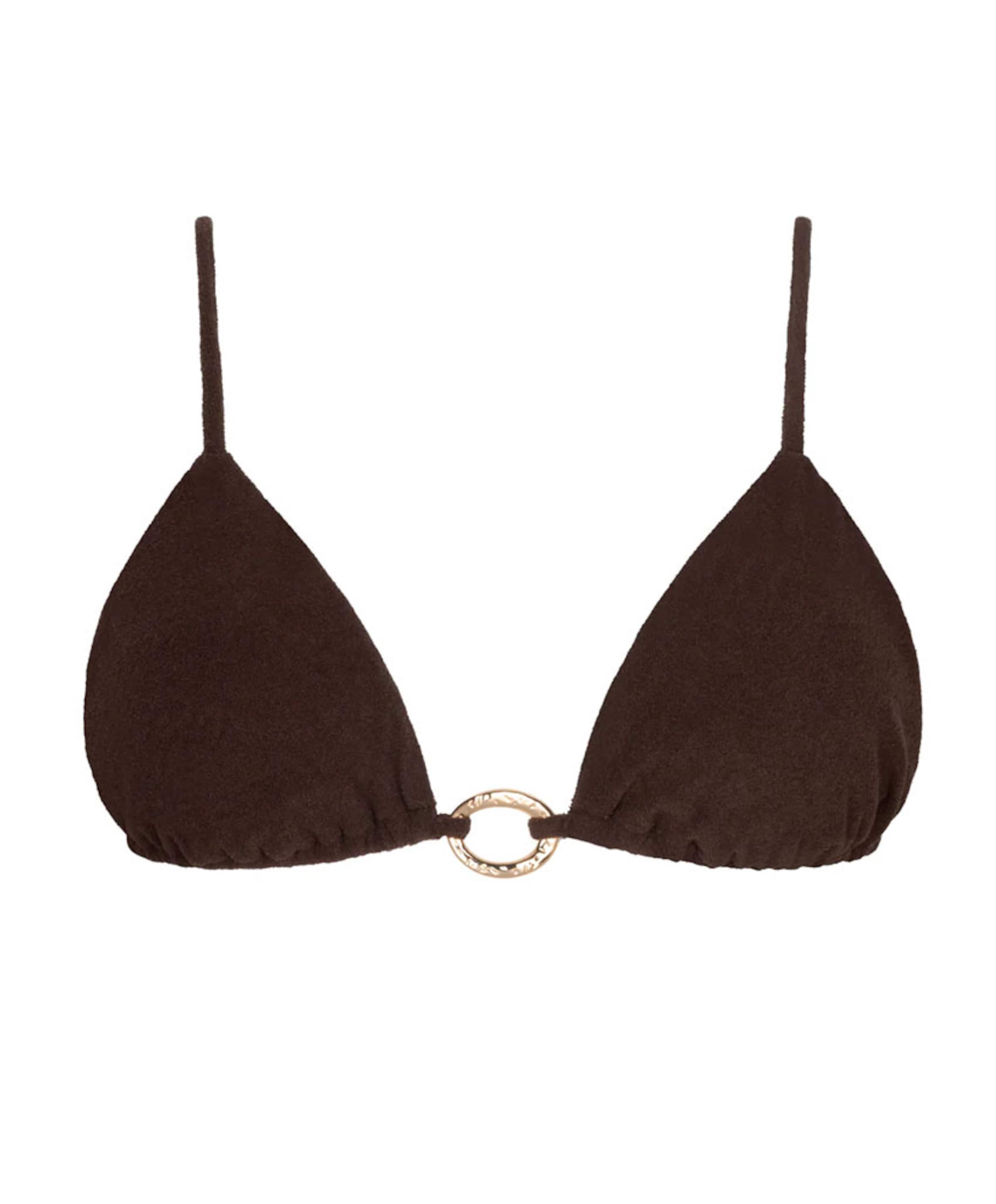 The Lola Club Dames bikinitop bruin
