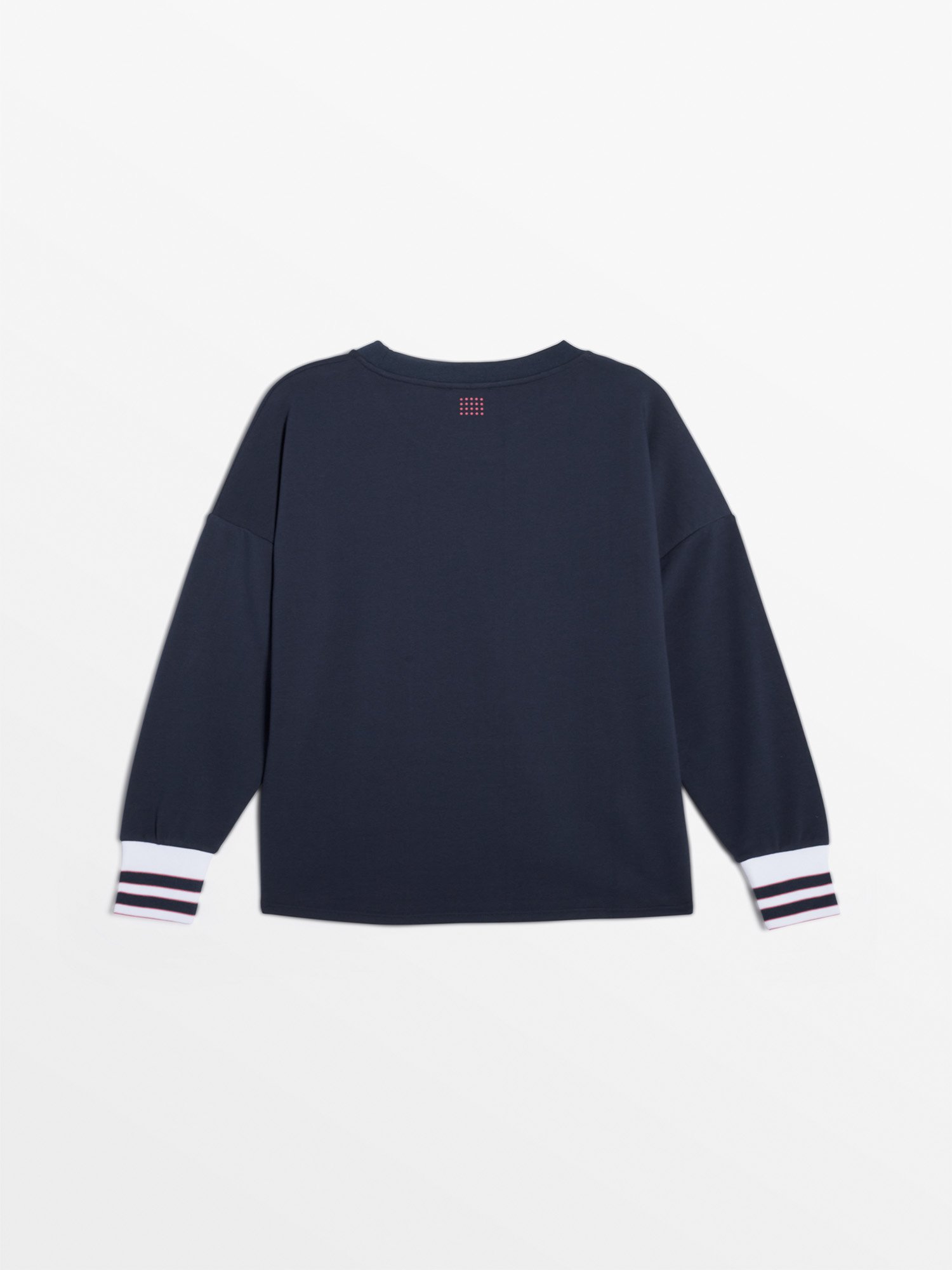 Sweat Femme Molletonné Eco Conçu Marine
