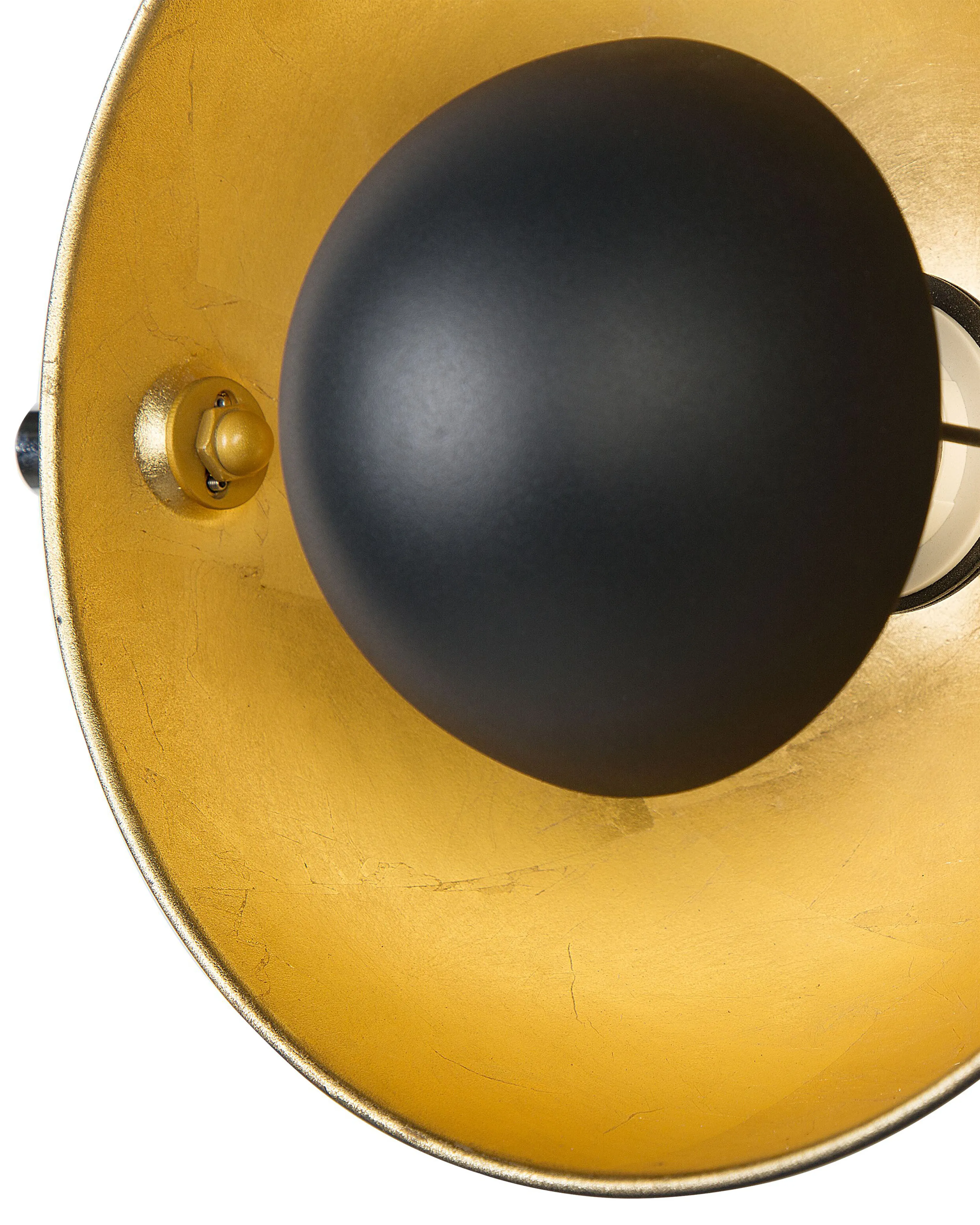 Wandlamp THAMES Metaal Zwart