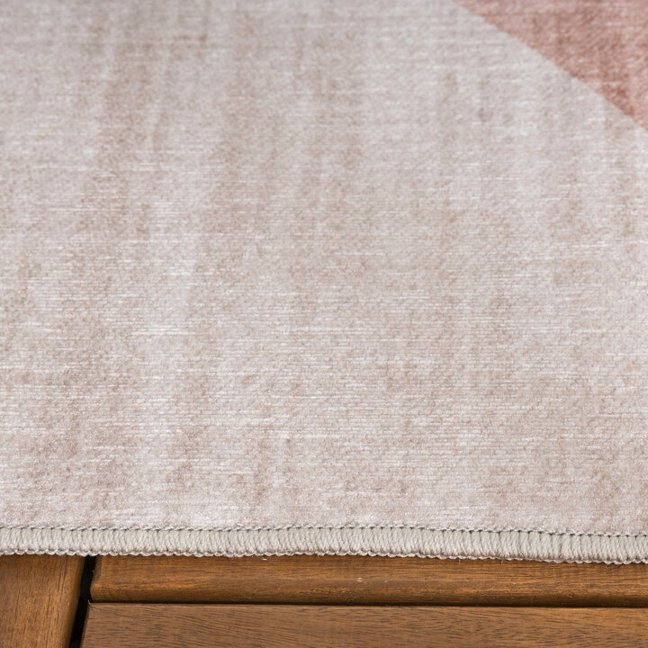 Abstract buitenkleed - Groovy Shapes Creme/Terra