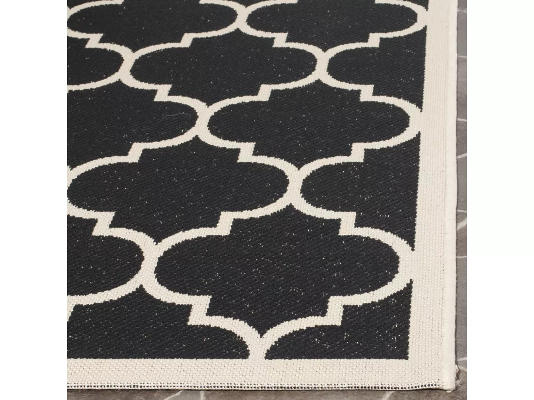 Tapis Black & Beige 122 X 170 cm - Arista