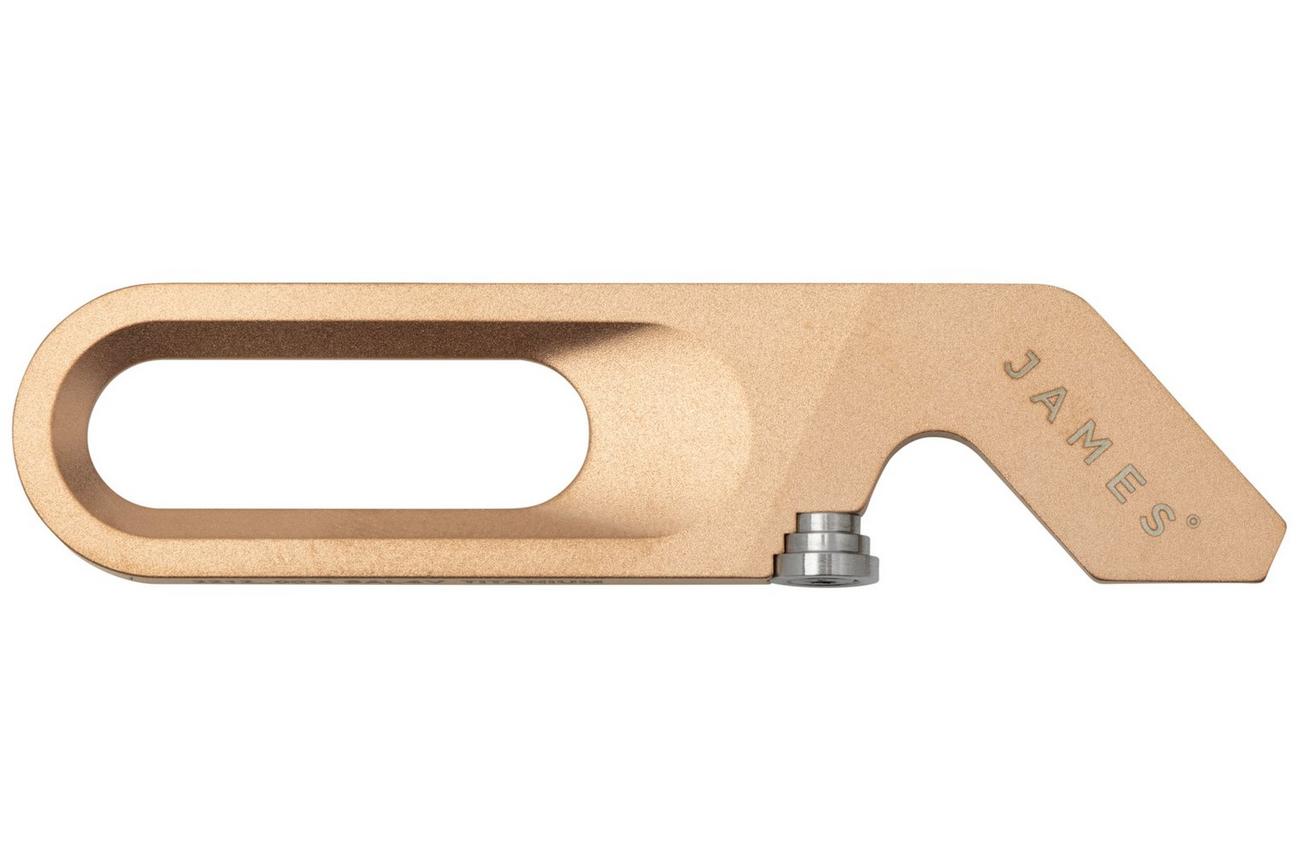 The James Brand The Halifax, Rose Gold N104949-10 sleutelhanger