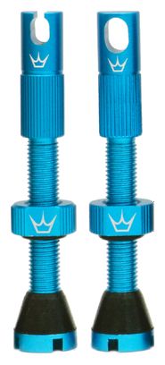 Valves Tubeless Peaty's x Chris King MK2 60mm Turquoise