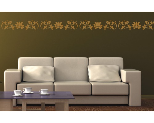 Decoratieve sjabloonrand klimop 44 x 14 cm
