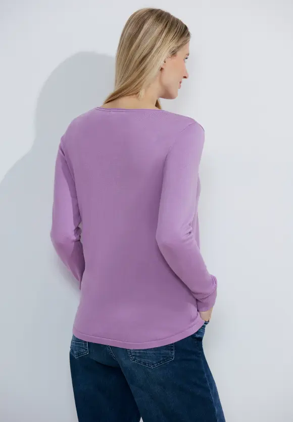 Basic Pullover - sporty lilac