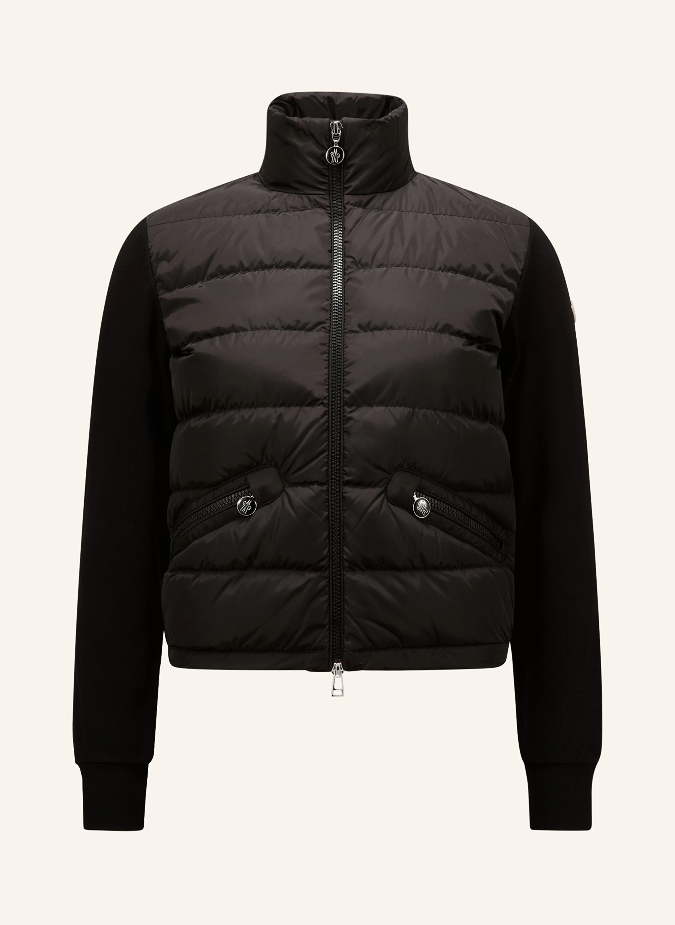 MONCLER Daunenjacke im Materialmix