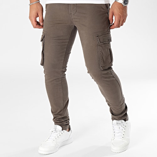 Pantalon Cargo Marron