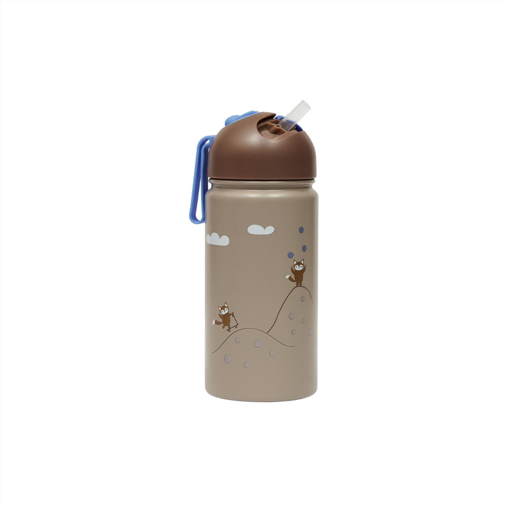 Køb OYOY Blue Friends In The Forest Flaske 360ml | Luksusbaby