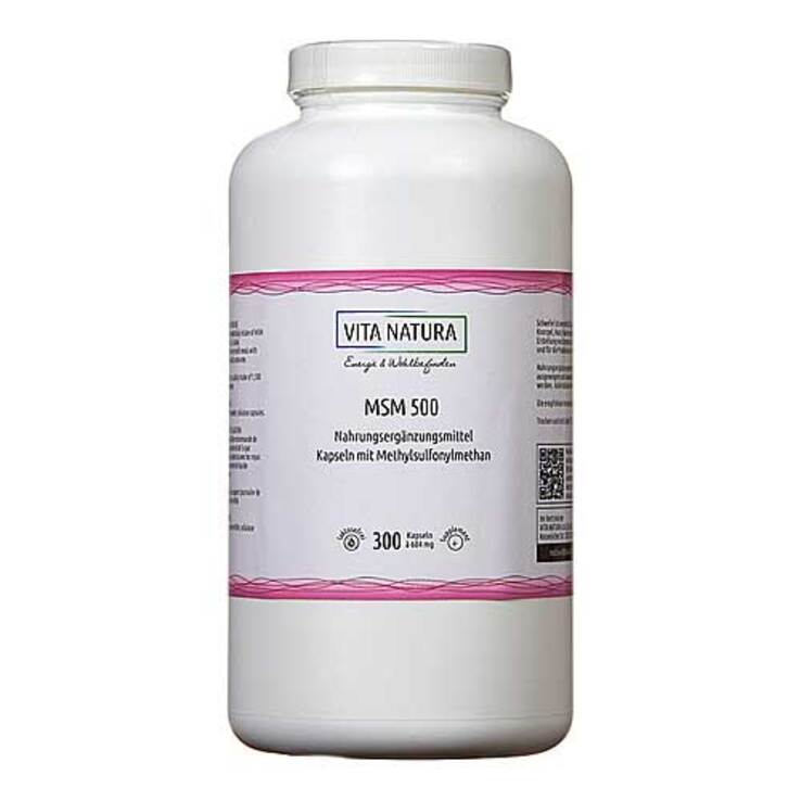 MSM 500 mg Kapseln , 300 St