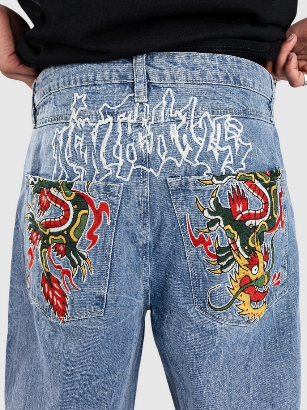Ninth Hall Ambush Ember Baggy Jeans medium blue