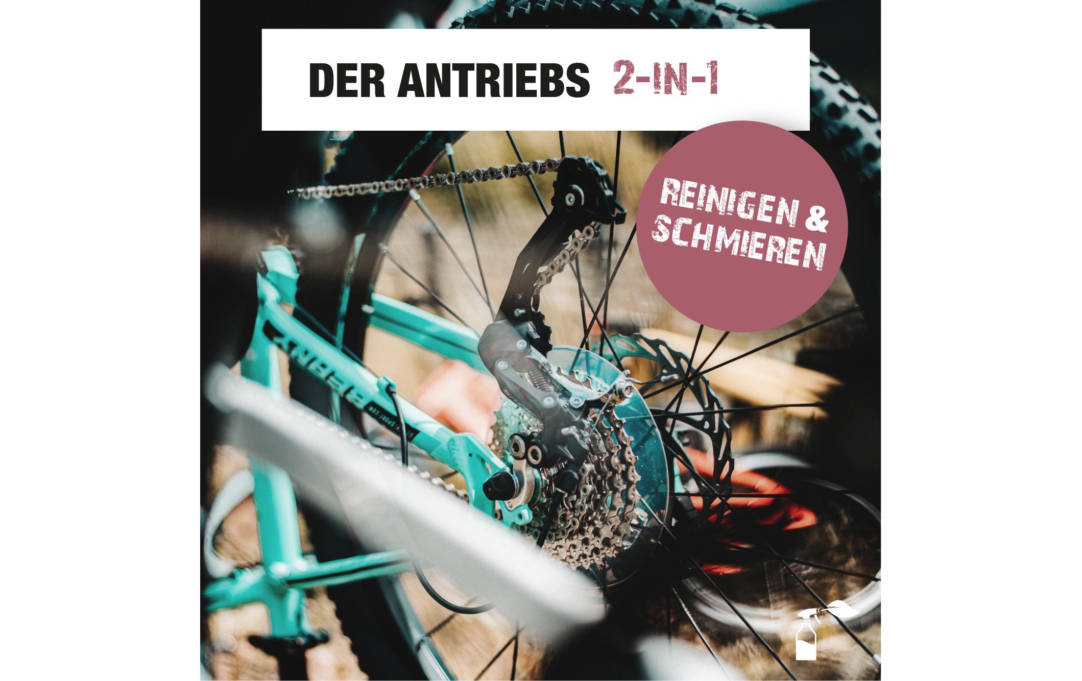 Antriebsreiniger 750 mlZuverlässiges Reinigungsmittel für die Fahrrad-Kettenpflege