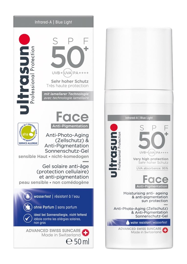 ULTRASUN Face Anti-Pigmentation<br>50 ml, Creme, SPF50+