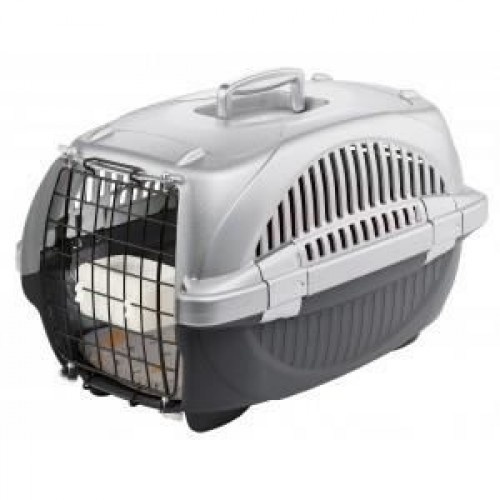 Transportador para animais de estimação Ferplast Atlas Deluxe cinza
