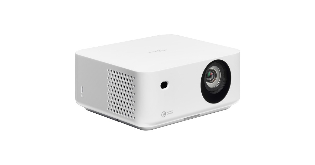 OptomaML1080ST Ultra draagbare RGB triple laser korte afstand DLP-projector  (Wit, 1200 ANSI Lumen)