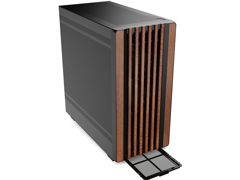 Sharkoon PC-Gehäuse Rebel C70M RGB Mid-Tower mit vier vorinstallierten 120-mm-PWM-Lüftern und adressierbarer RGB-Beleuchtung