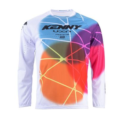 Maillot cross Kenny FORCE 2024 - Blanc / Multicolore