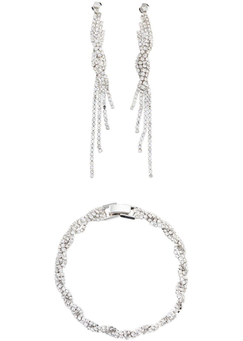 Bracelet, boucles d'oreilles (Ens. 3 pces.)