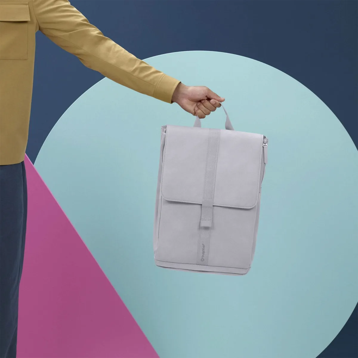 Bugaboo Sac à Couches à Dos - Misty Gris (Exclusivité Clément)