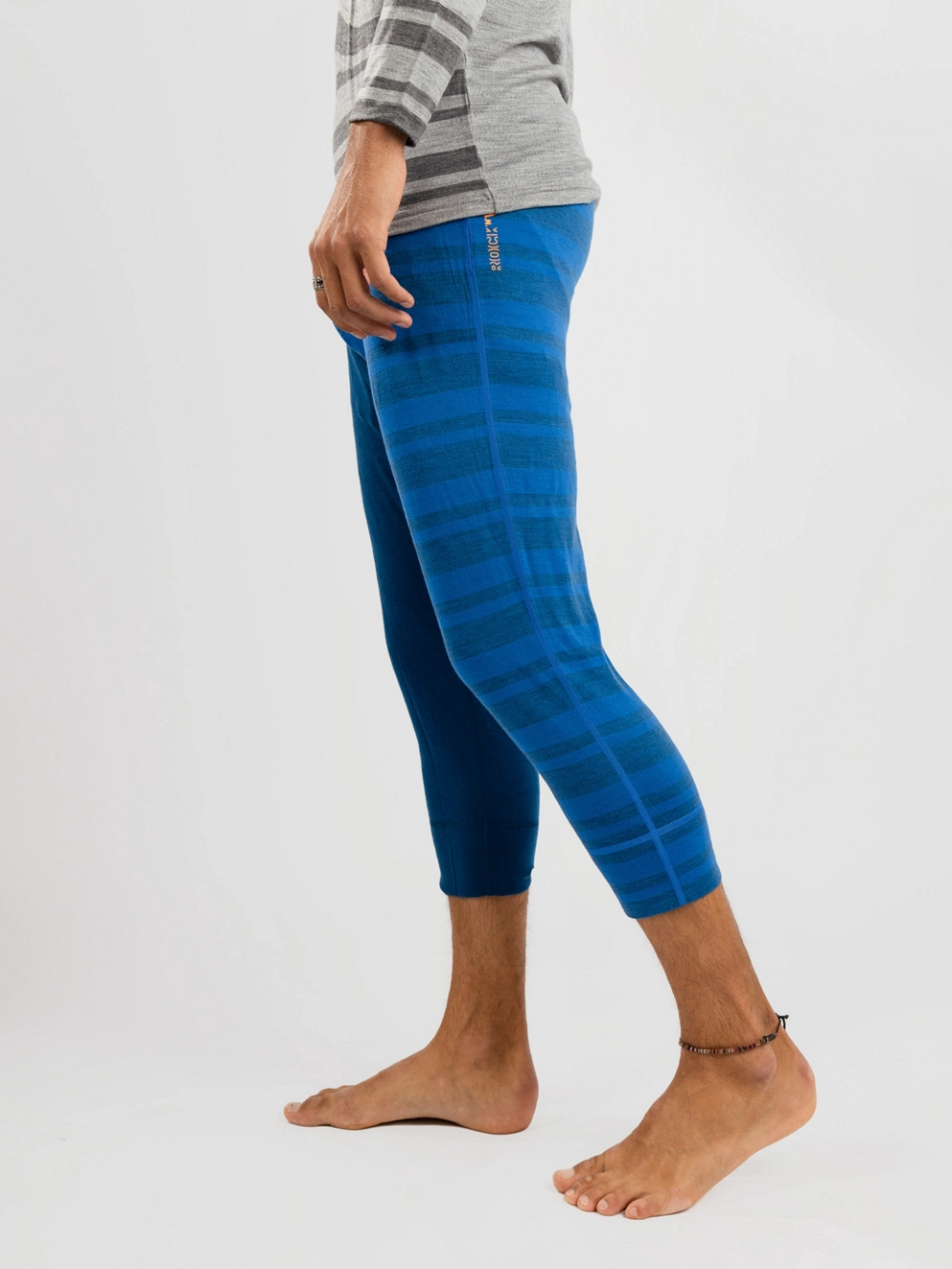 Ortovox 185 Rock 'N' Wool Short Base Layer Bottoms just blue