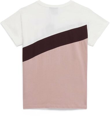 Svea Color Block T-skjorte, Soft Pink