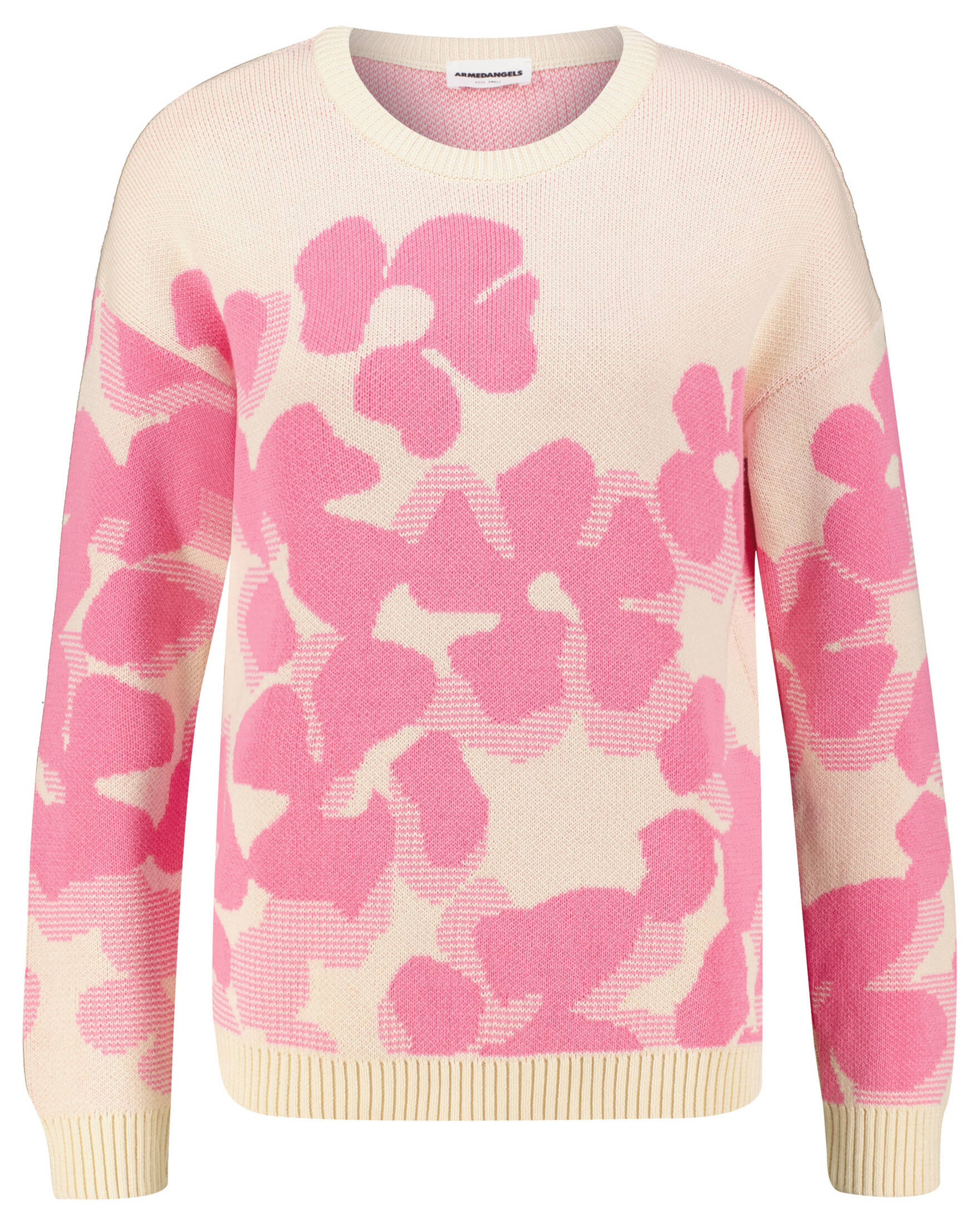 Armedangels| Damen Strickpullover OLESSYAA AQUA FLORAL