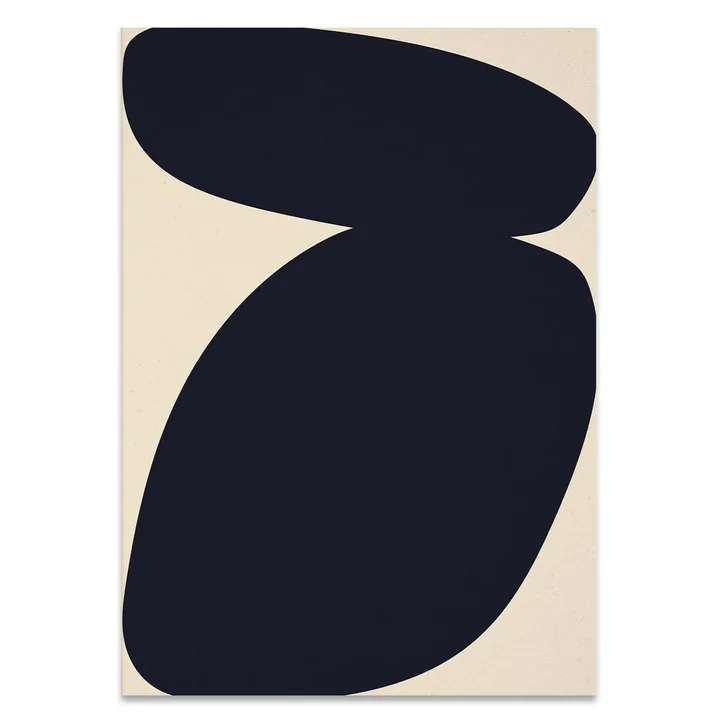 Paper Collective - Solid Shapes 03 Poster, 70 x 100 cm