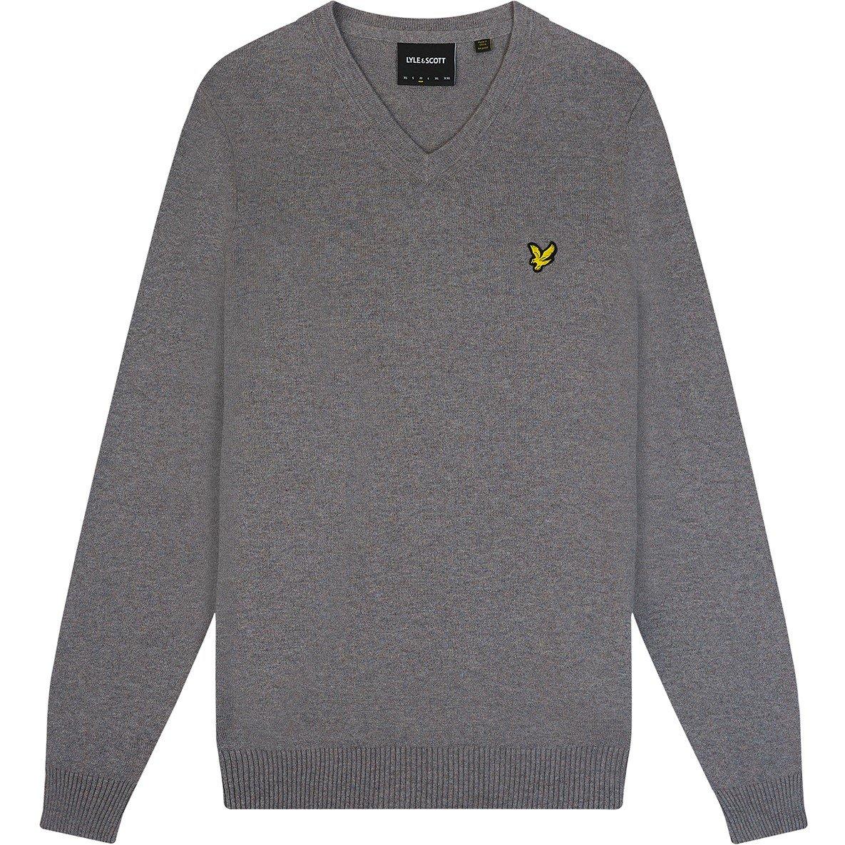 Lyle and Scott Merino V Neck Jumper