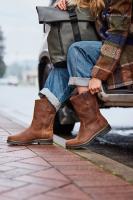 Boots Rigger 2527 dame Brun