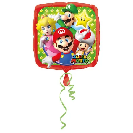 amscan Folienballon Mario Bros, 43 cm
