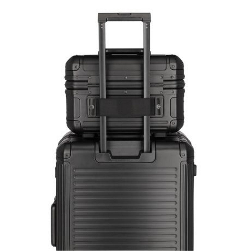 Travelite Beautycase Next Aluminium Black