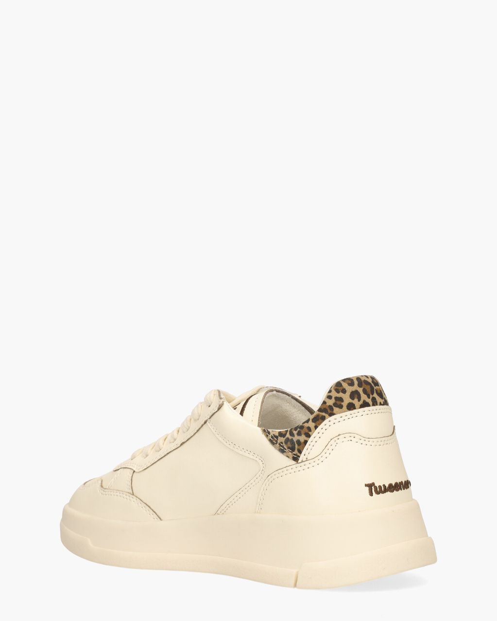 Ghoud Tweener Low Off-White/Donkerbruin Damessneakers