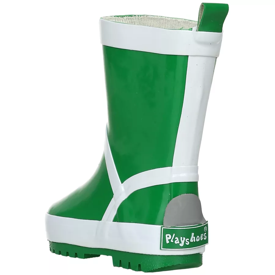 Playshoes Gummistiefel Uni grün