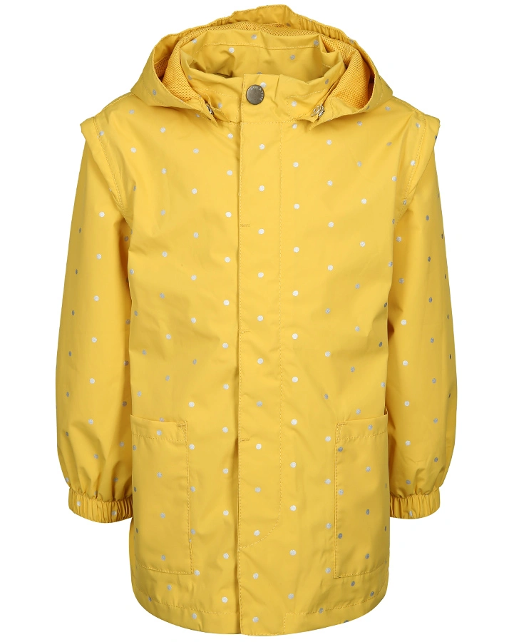 Sommerjacke MATANITHA gepunktet in bamboo yellow