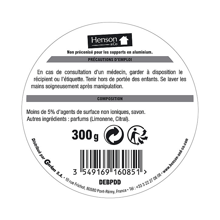 Pierre détartrante effet déperlant Gerlon 300g