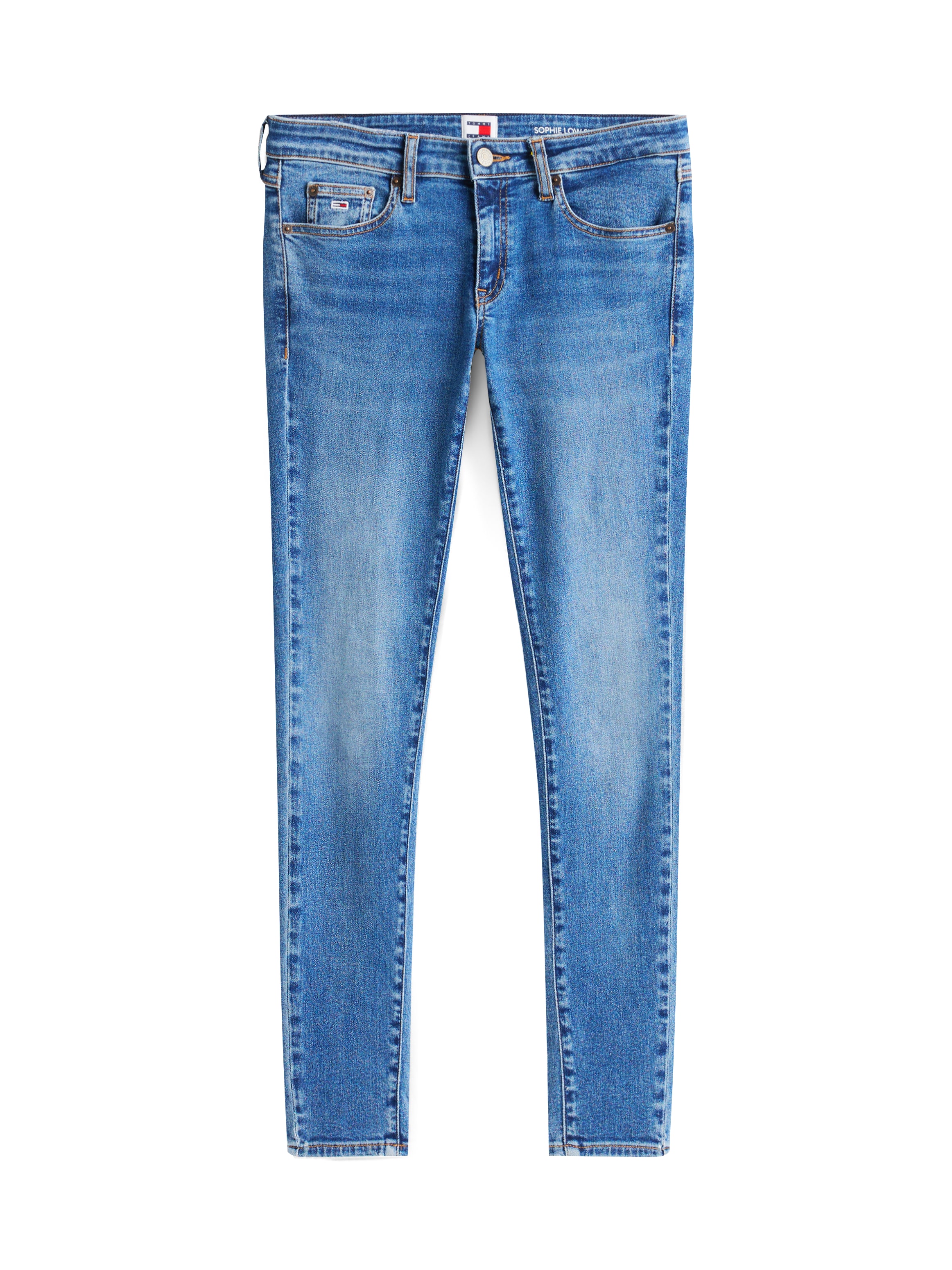 Tommy Jeans Skinny-fit-Jeans »SOPHIE LW SKN«, mit Logo-Badge, in Knöchellänge