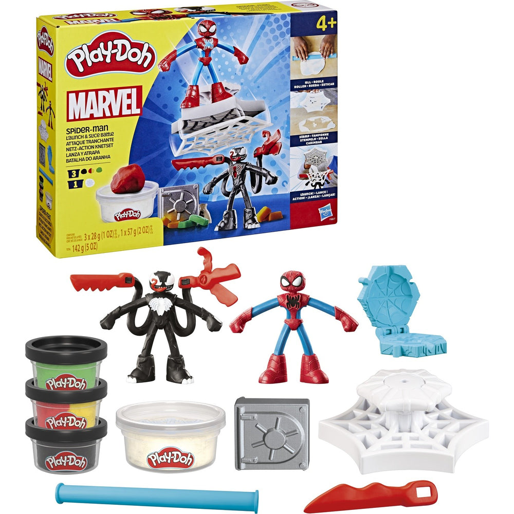 Køb Play-Doh Spiderman Opsendelse & Skær Slag