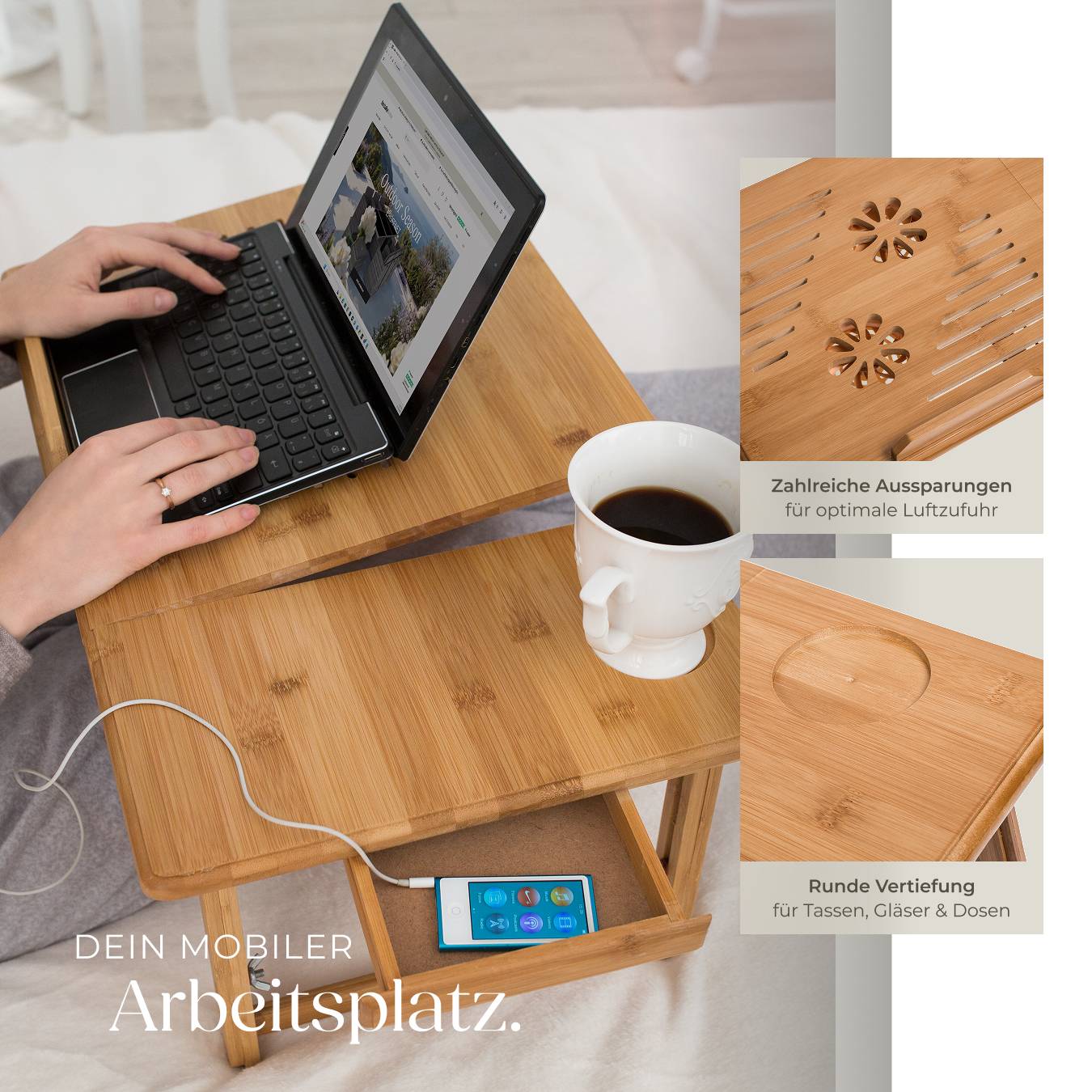 Laptoptisch Kerstin