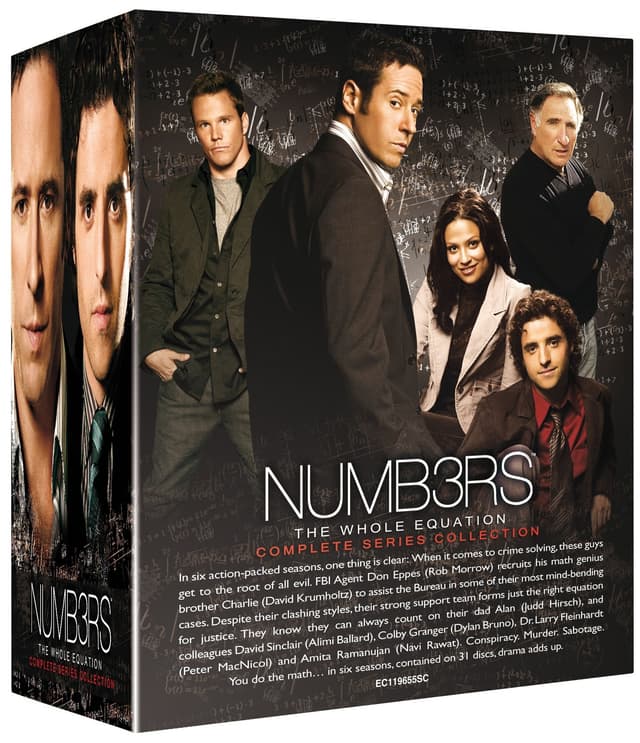 Numbers Komplet Serie (DVD)