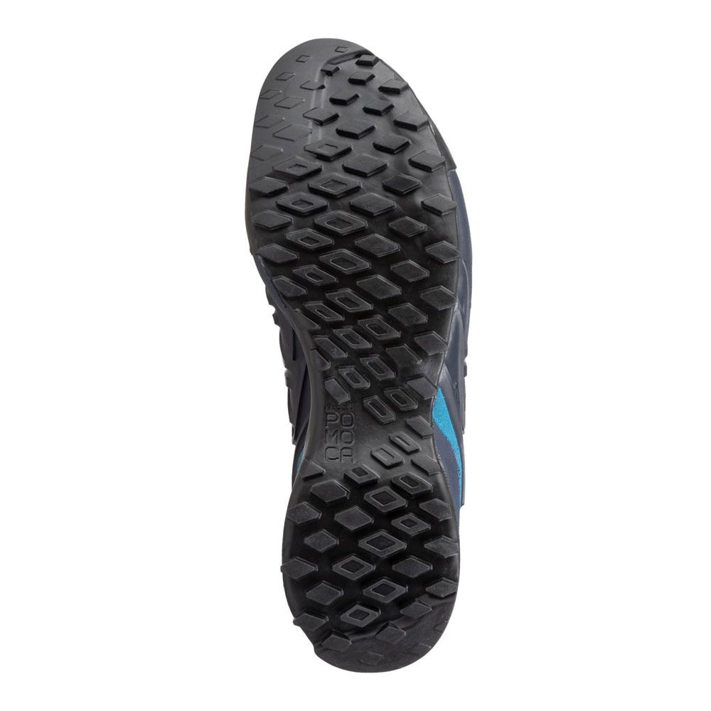 Salewa WILDFIRE EDGE - Chaussures approche Homme premium navy/fluo yellow