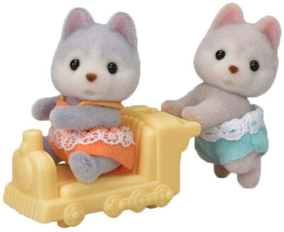Sylvanian Families Figurer Husky-tvillinger
