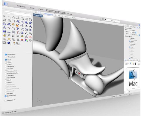 Rhinoceros Rhino 3D 5.0 for Mac