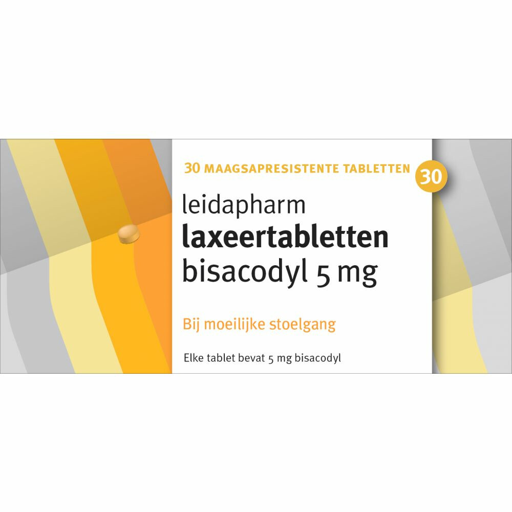 Leidapharm Laxeertabletten Bisacoldyl 5 mg30 tabletten