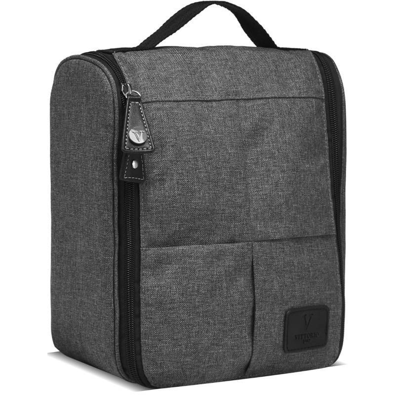 Gillian Jones Vittorio Hang Up Bag Men - Grey 11027-BA