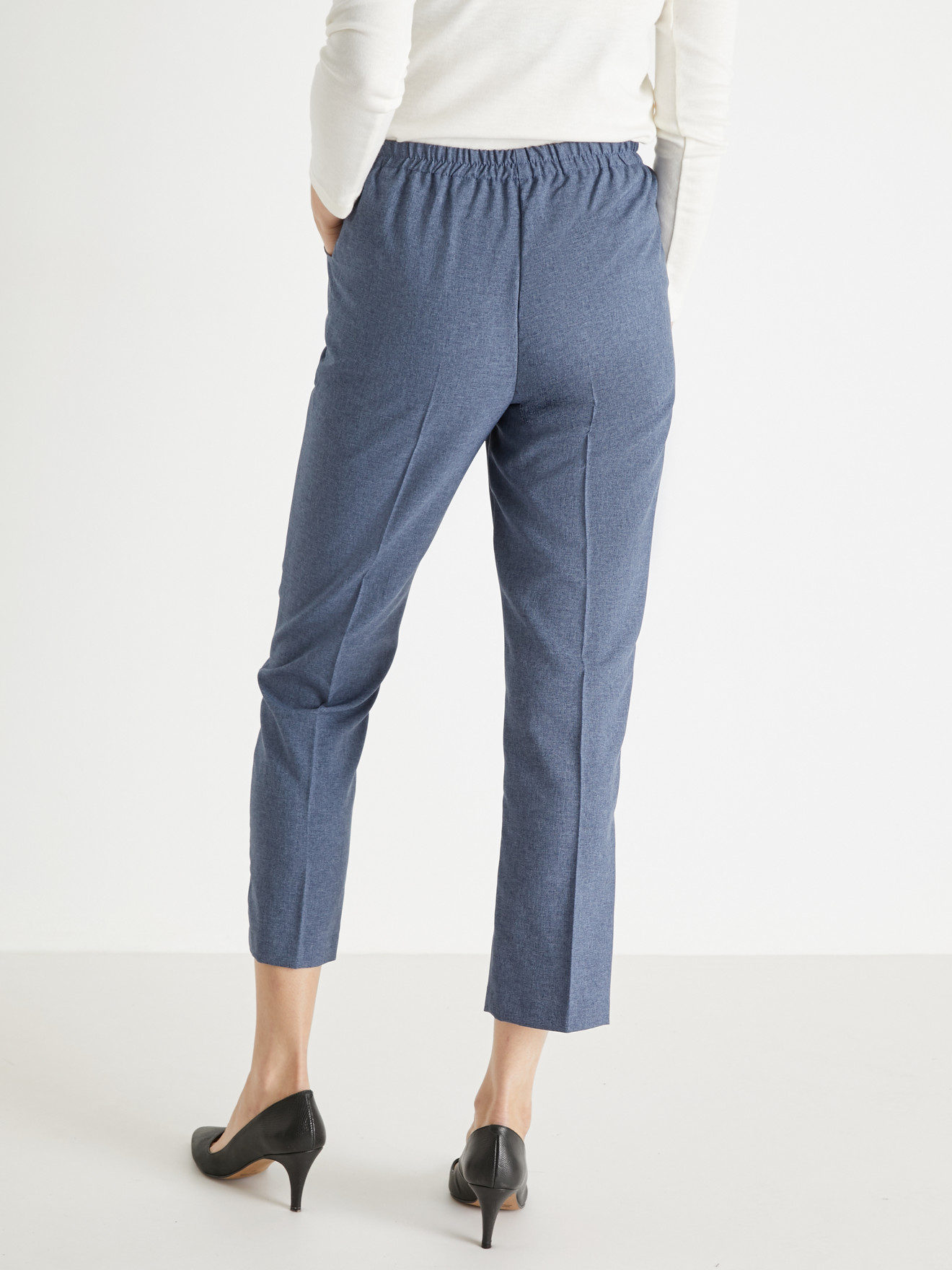 Pantalon élastiqué entrejambe 69cm