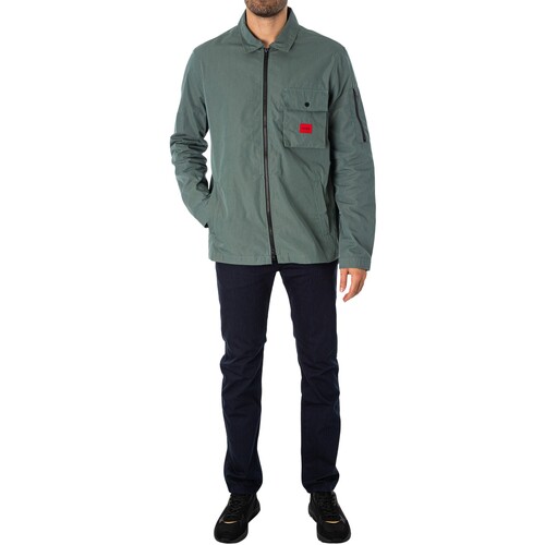 BOSS - Chaqueta Ligera Emmond Verde