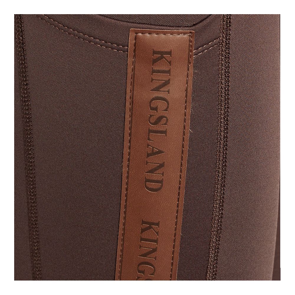 Kingsland KLKATTIE F-TEC4 F-GRIP - Legging fond de peau siliconé Femme brown chocolate tort
