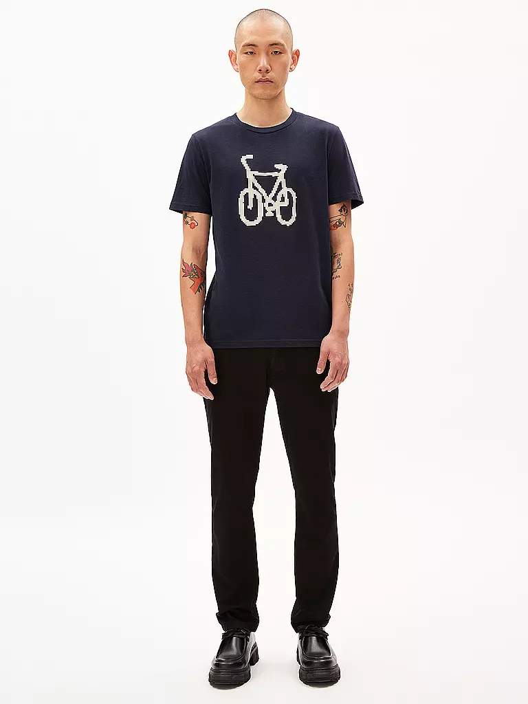 ARMEDANGELS T-Shirt JAAMES FUN blau