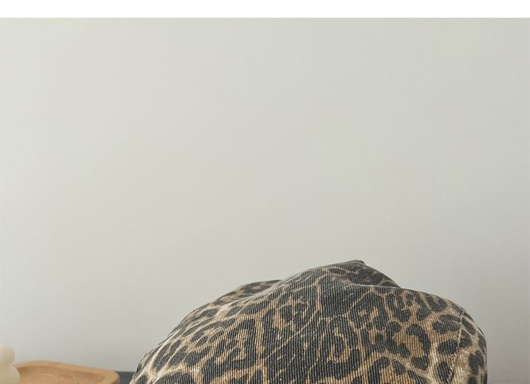 Alpha Kiss - Luipaardprint Baret